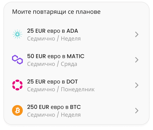 Купете популярни и нишови криптовалути