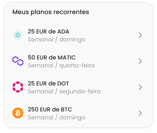 Compre Criptomoedas Populares e de Nicho