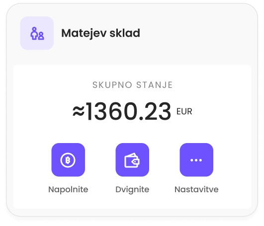 Kupite priljubljene in nišne kriptovalute