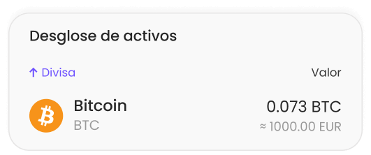 Compra criptomonedas populares y de nicho
